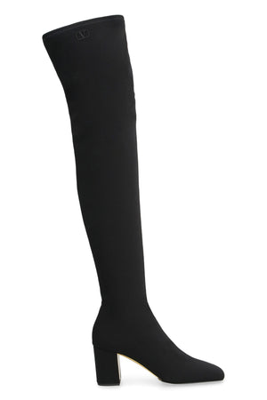 Valentino Garavani - Golden Walk over-the-knee boots-1